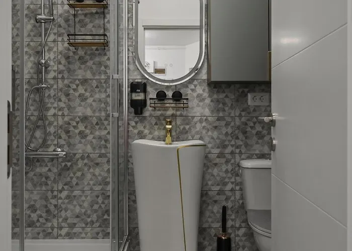 Apartament Near By Hockey Arena Bukareszt